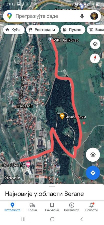 Villa Jasikovac Беране Екстер'єр фото